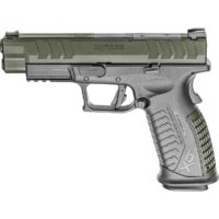 Springfield Armory XD-M Elite Gear Up Package 10mm Auto 4.5in Black/OD Green Pistol - 16+1 Rounds