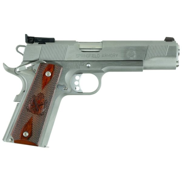 Springfield Armory 1911 Target 9mm Luger 5in Stainless Pistol - 9+1 Rounds