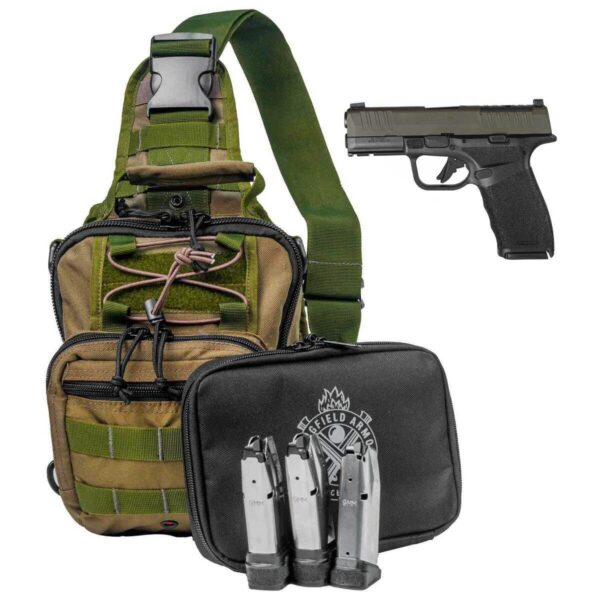 Springfield Armory Hellcat Pro Sling Package 9mm Luger 3.7in OD Green Pistol - 15+1 Rounds